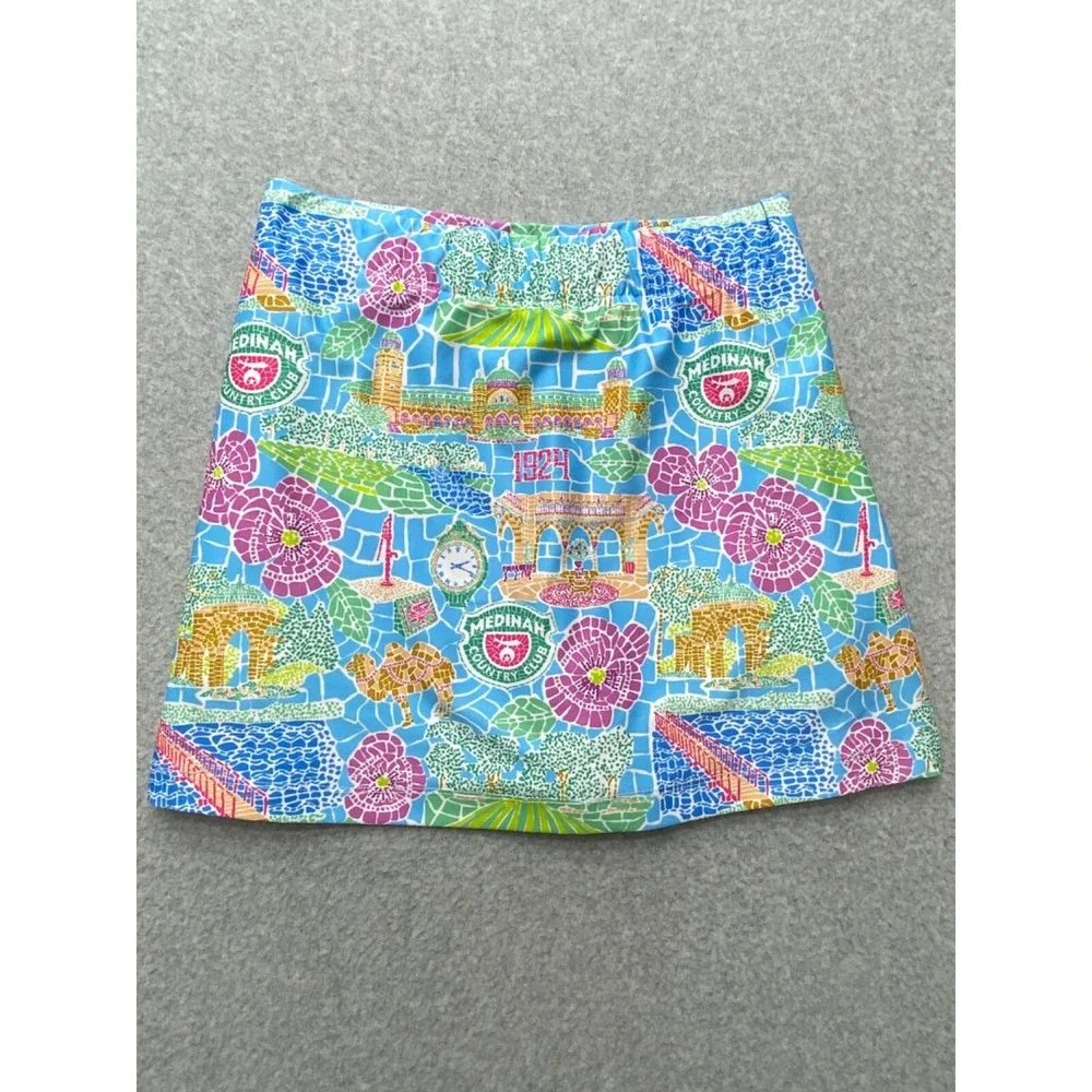 Kaeli Smith Womens Skort XS Medina Country Club‎ Golf  Blue Sport